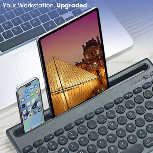 Wireless Dual Device Keyboard TORETO Bubble Duo Keyboard TOR-1951 for Corporate Gifts Bangalore