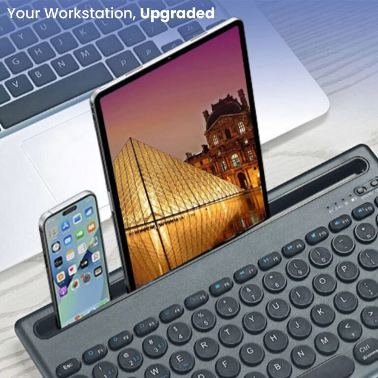 Wireless Dual Device Keyboard TORETO Bubble Duo Keyboard TOR-1951 for Corporate Gifts Bangalore