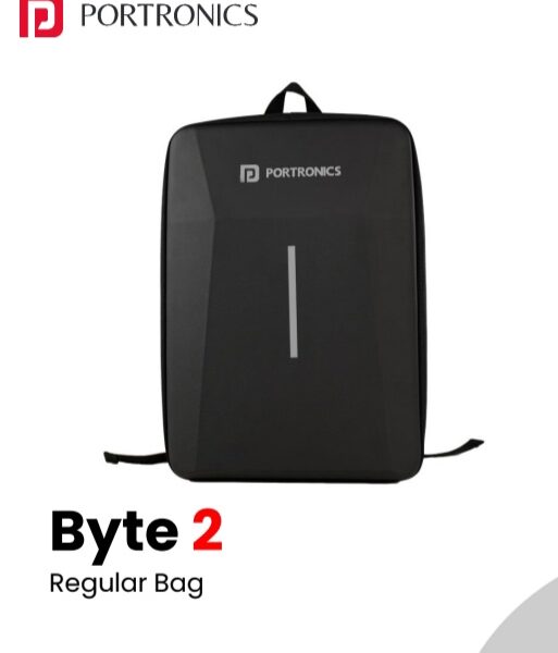 Portronics Byte 2 Laptop Backpack for Corporate Gifting in Bangalore with Custom Logo Branding