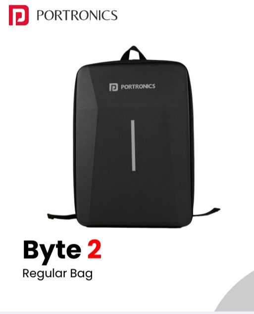 Portronics Byte 2 Laptop Backpack for Corporate Gifting in Bangalore with Custom Logo Branding